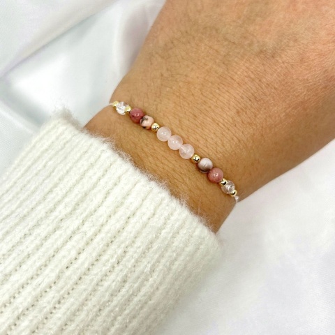 Bransoletka na miłość własną, pewność siebie, poczucie własnej wartości | kamienie naturalne