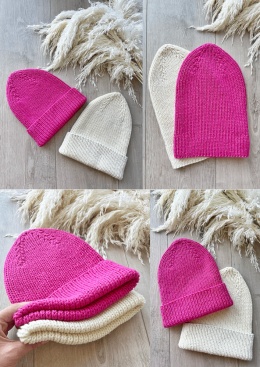 Czapka Merino | wzór na druty PDF