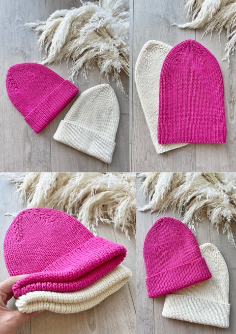 Czapka Merino | wzór na druty PDF