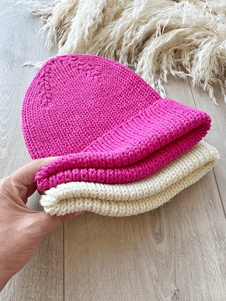 Czapka Merino | wzór na druty PDF