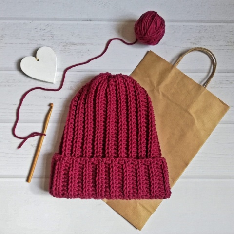 Czapka handmade z wełny 100% merino | duży wybór kolorów