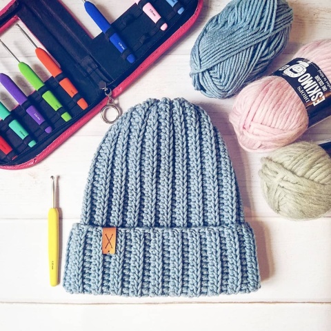 Czapka handmade z wełny 100% merino | duży wybór kolorów