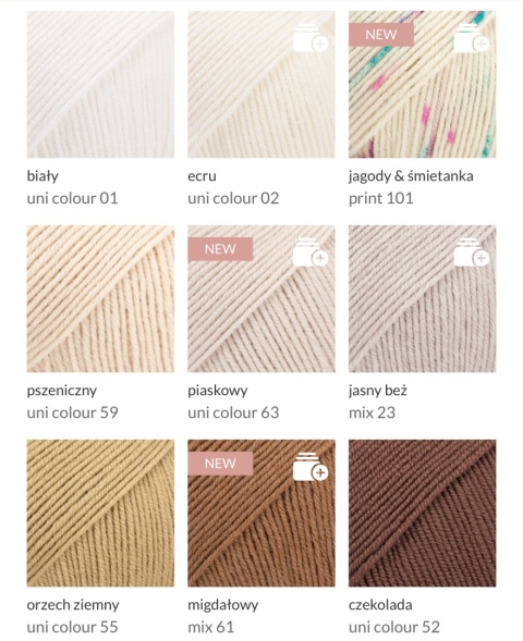 Czapka handmade z wełny 100% merino | duży wybór kolorów